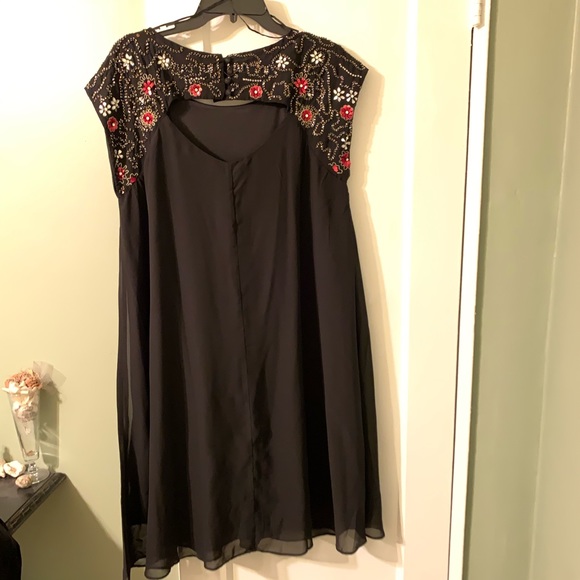 NEW Black Cocktail Dress - Picture 2 of 8